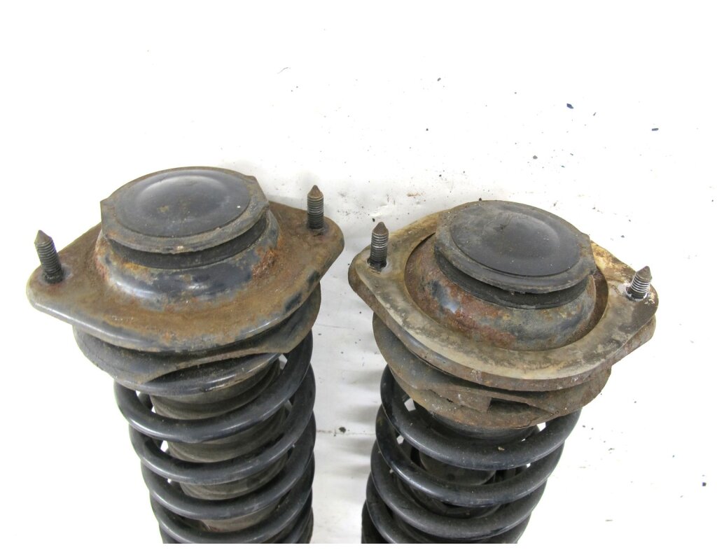 2x MAXGEAR GASDRUCK STOßDÄMPFER+DOMLAGER HINTEN Für AUDI A3 8V VW GOLF