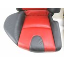 Mazda RX-8 Sitze Sitzausstattung Rücksitze Rückbank Leder rot schwarz