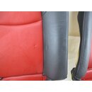 Mazda RX-8 Sitze Sitzausstattung Rücksitze Rückbank Leder rot schwarz
