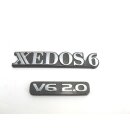 Mazda Xedos 6 Emblem Logo Heck "Xedos 6 V6 2.0"