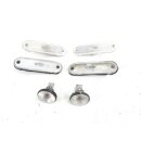 Mazda MX-5 NA NB Blinker Blende Reflektor Stoßstange Set weiß