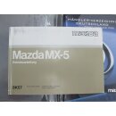 Mazda MX-5 NA Betriebsanleitung Bordbuch Mappe Bedienungsanleitung