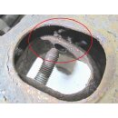Mazda MX-5 NB Querlenker hinten rechts unten mit Nabe, Achsschenkel